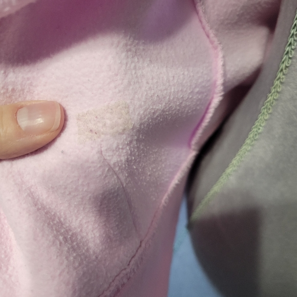 Rocky the Zombie Pink Zip Front Hoodie Skulls Cute - Picture 9 of 9